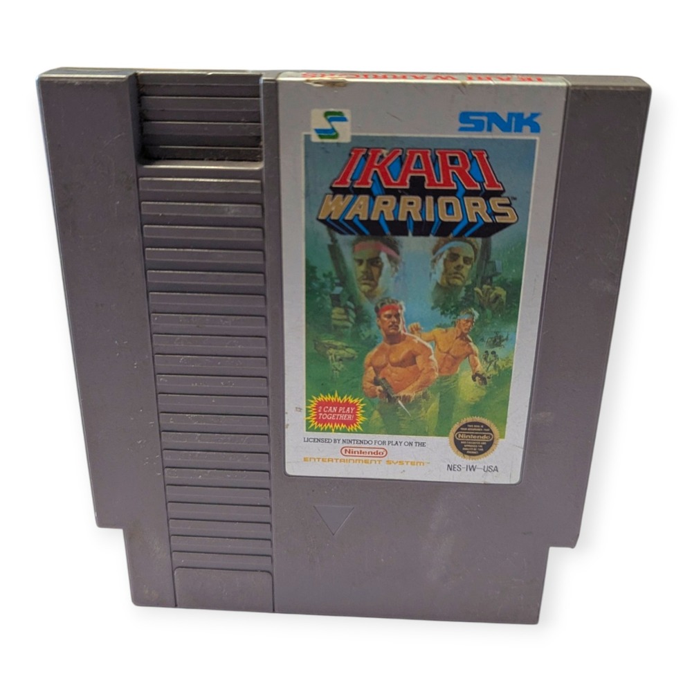 Ikari Warriors Nintendo NES SNK 1987 Retro Video Game Cartridge Only